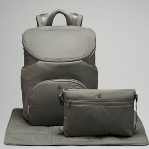 Limited Edition Grey Lululemon New Parent Backpack